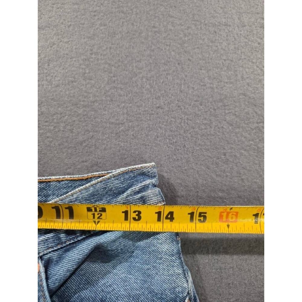 Vintage Y2K Levi's Y2K Jeans 501 Button Fly w26xL30 Blue A008463 - Picture 5 of 14